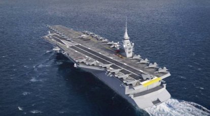 French Defense Ministry presented data on a new nuclear aircraft carrier