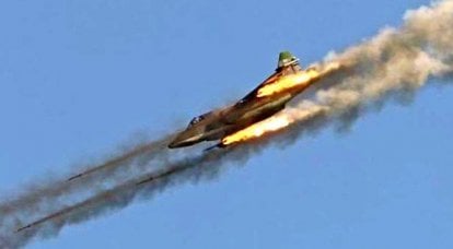 Дрон заснял атаку российского Су-25 по толпе боевиков