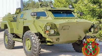 Draft armored car "Caiman" (Republic of Belarus)
