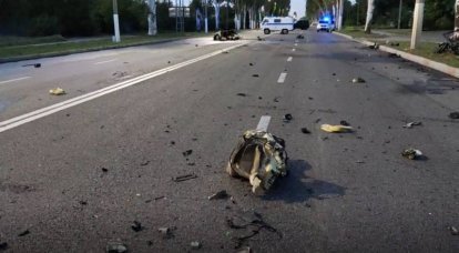 メリトポリでは、ウクライナの工作員が車の下に爆発物を仕掛けようとして自爆した。