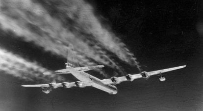 Bombardiere strategico statunitense a lungo raggio Convair B-36 (parte di 1)
