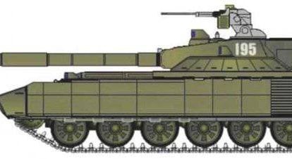 The concept of upgrading the main tanks of type T64, T72 using a turretless, uninhabited module and a camor loading tool