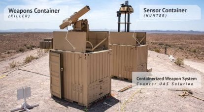 Container air defense missile system project from Invariant Corporation and HDT Global (USA)
