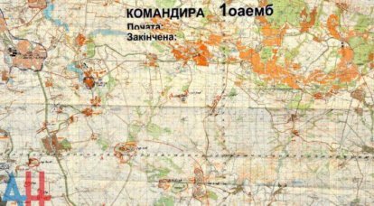В Донецке снова представили карту расположения украинских "Буков", отмеченного к моменту гибели пассажиров MH-17