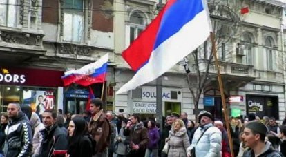 В Белграде прошел марш против политики Вучича