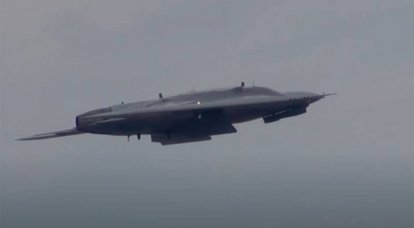 Attack UAV "Okhotnik" first tested as an interceptor