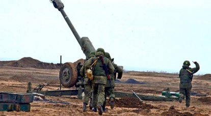 Fire volleys in Crimea: shots of the exercises of the artillerymen of the Black Sea Fleet