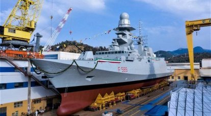 In Italy, launched the tenth frigate class FREMM Emilio Bianchi