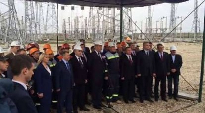 4-ème (dernière) ligne de pont énergétique en Crimée lancée