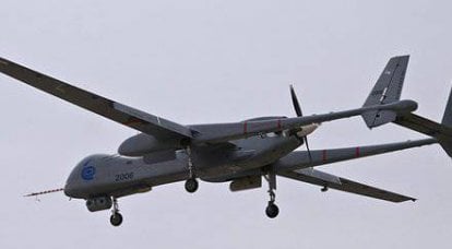 UAV israélien Heron TP s'est écrasé