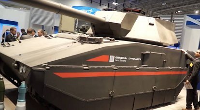 Der Hersteller „Abrams“ präsentierte einen Prototyp des „leichten Panzers“