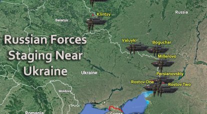 Русские вторгнутся на Украину с восьми направлений