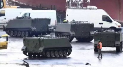 यूक्रेनी मीडिया: यूक्रेन के सशस्त्र बलों को भेजने के लिए M-113 बख़्तरबंद कार्मिक वाहक का लोडिंग स्पेन में शुरू हुआ