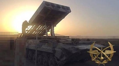 Syrian military created a rocket assault vehicle