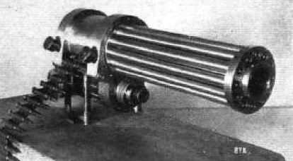 The prototype of M61 Vulcan - German aviation machine gun "Fokker-Leimberger"
