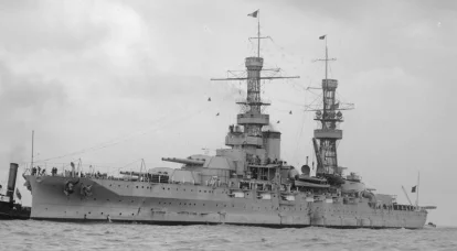 "Standard" battleships of the USA, Germany and England. American "Pennsylvania". H. 2