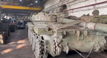 Pantser en vizieren van de nieuwe T-62M voor een speciale operatie: wat was en wat was het resultaat