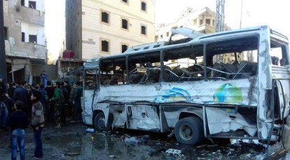 Triplo ataque terrorista com um grande número de vítimas no sul de Damasco