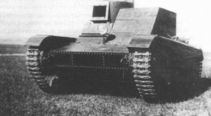 俄罗斯和苏联的不寻常的坦克。 МХТ-1（砂浆化学品罐）