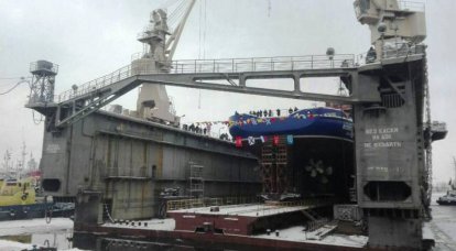 À Saint-Pétersbourg, a commencé la cérémonie de lancement du navire de la marine "Vsevolod Bobrov"