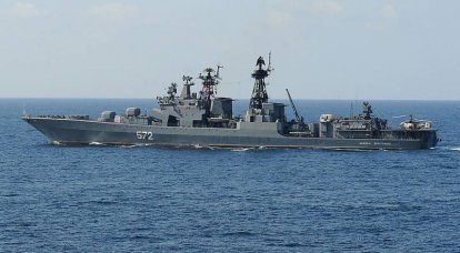 «Адмирал Виноградов» выполнил стрельбы в Японском море