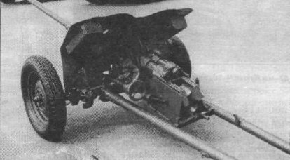 Artillerie antichar de l'après-guerre. Pistolet antichar 57-mm LB-3