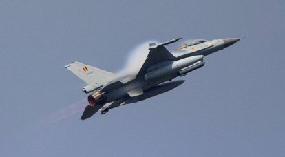 Истребитель F-16 бельгийских ВВС разбился на территории Франции