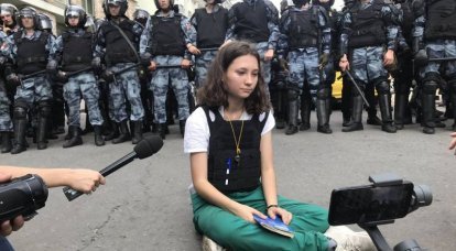 Провокации на акциях протеста в России