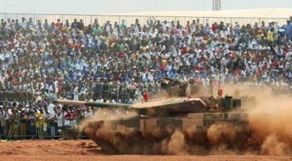 India sin terminar. El principal tanque de batalla Mk 2 "Arjun"