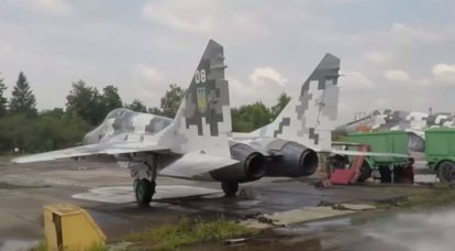 乌克兰用MiG-29MU2发射空空导弹的试射