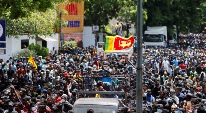 Srí Lanka. Revoluce, státní převrat nebo potravinové nepokoje