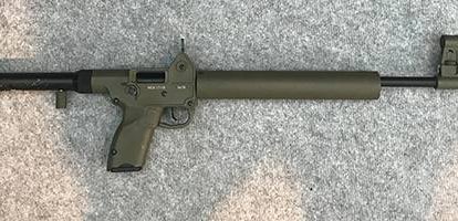 Carabina de auto-carregamento para cartucho de pistola АСК-17-9