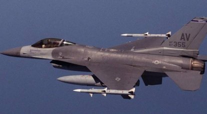 США сбросили незаряженную атомную бомбу с истребителя F-16C