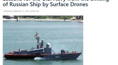 Marine-Kamikaze-Drohnen und die Schwarzmeerflotte der russischen Marine. Die Meinung eines amerikanischen Experten