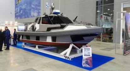 A companhia de Petersburgo AME mostrou um promissor barco não tripulado
