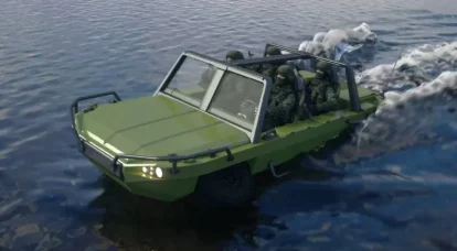 Proyek kendaraan amfibi saka pabrik KRIZO