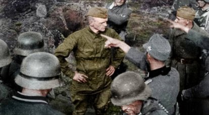 Execution on camera in German: unconquered heroes of the Patriotic War