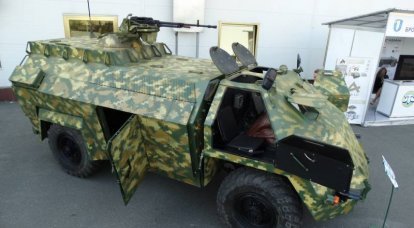 Auto blindata "Gadfly": guasto modulare dell'industria ucraina