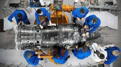 Produção de motores de aeronaves na Rússia