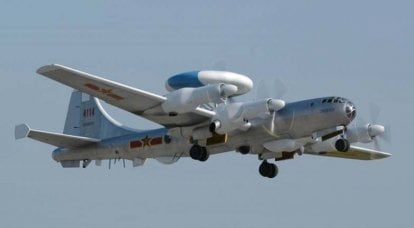 Aereo cinese AWACS: l'inizio del viaggio