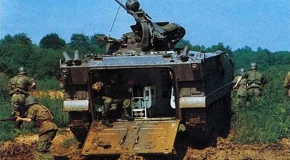 French combat vehicle for infantry divisions AMX-10Р