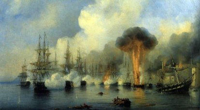 Wie die russische Flotte das türkische Geschwader in der Schlacht von Sinop zerstörte