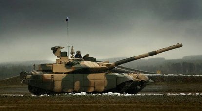 En India, el estreno mundial del tanque T-90С.