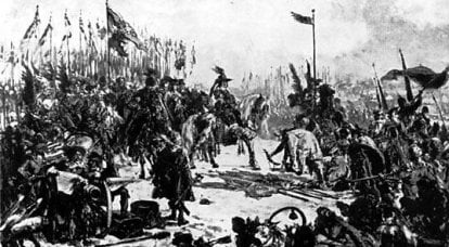 Defeat of the Russian army near Smolensk