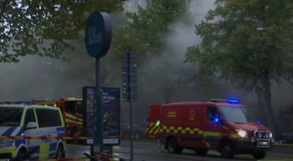Взрыв прогремел в центре шведского города Гётеборг