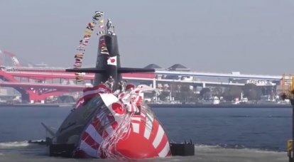 嘘“ Varshavyanka”：西方谈到日本的新潜艇