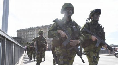 In Schweden beschlossen, ein Verteidigungstraining in Stockholm durchzuführen