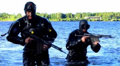 수영 선수의 사격 : 5 대 잠수함 기관총과 권총