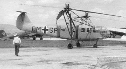 Armas milagrosas del Reich: helicóptero ligero Fl.282 Kolibri y Fa.223 Drache de usos múltiples