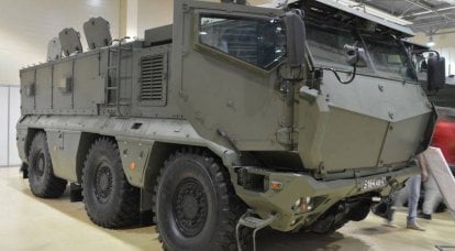 Innovation Day of the Southern Military District: KamAZ-63968 "Typhoon-K" auto blindata